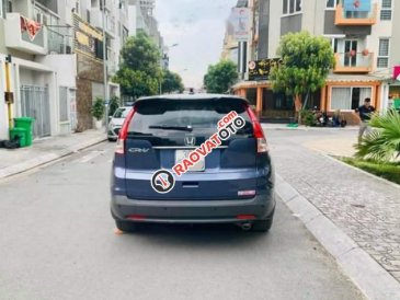 Cần bán xe Honda CR V 2.4AT 2014, màu xanh tím