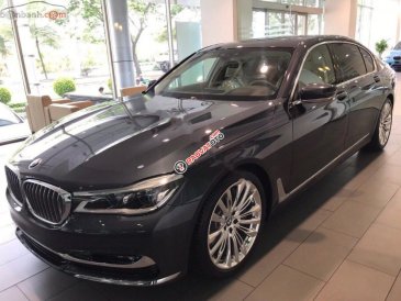 Cần bán xe BMW 7 Series 750Li năm 2018, màu xanh lam, nhập khẩu