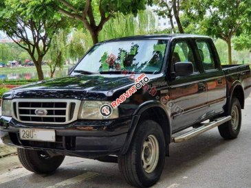 Bán xe Ford Ranger XL 4x4 MT 2004, màu đen, giá chỉ 160 triệu