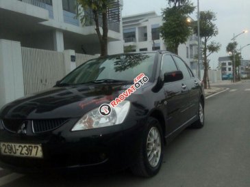 Bán Mitsubishi Lancer 1.6AT năm sản xuất 2003, màu đen, nhập khẩu
