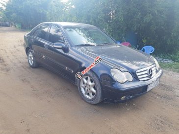 Gia đình bán Mercedes C200 sản xuất năm 2001, màu xanh