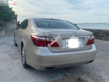 Bán Lexus LS 460L đời 2010, màu vàng, nhập khẩu