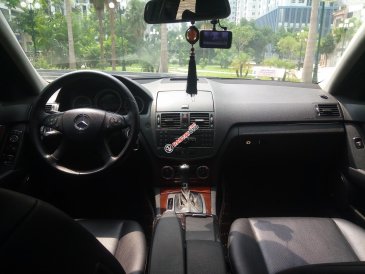 Bán xe Merc C200 SX 2007 màu đen - nội thất đen