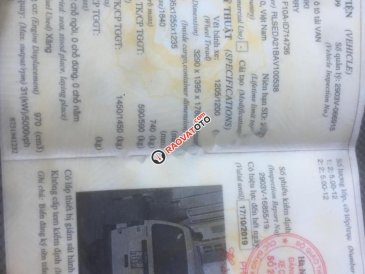 Cần bán lại Suzuki Super Carry Van đời 2010, màu trắng, chính chủ