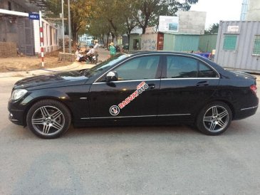 Bán Mercedes C200 đời 2007, màu đen, xe nhập