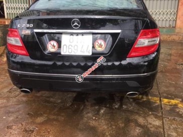 Bán ô tô Mercedes C230 đời 2009, màu đen số tự động