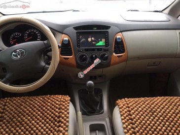 Bán Toyota Innova MT đời 2008, màu vàng số sàn