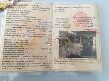 Bán Mercedes MB140D sản xuất năm 2004, màu bạc, 94 triệu