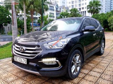 Cần bán gấp Hyundai Santa Fe 2.4L 4WD năm 2016, màu đen, giá 895tr