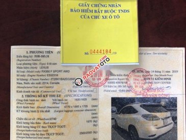 Cần bán Lexus RX 350 đời 2015, màu trắng, nhập khẩu