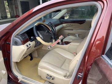 Bán Lexus LS sản xuất 2008, màu đỏ, nhập khẩu