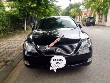 Cần bán lại xe Lexus LS460L năm 2007, màu đen, xe nhập
