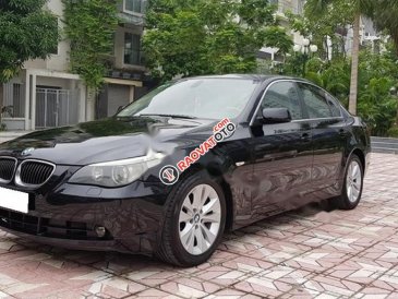 Cần bán BMW 525i đời 2007, màu đen, xe nhập  