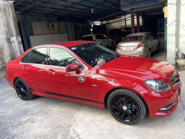 Bán xe Mercedes C200 1.8AT đời 2011, màu đỏ số tự động