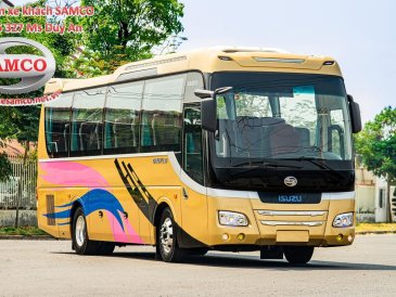 Bán xe khách SAMCO ISUZU 29 chỗ ngồi bầu hơi máy sau