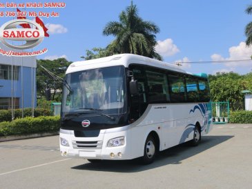Bán xe khách Samco Allergo 29 chỗ ngồi, động cơ Isuzu Nhật Bản 3.0cc