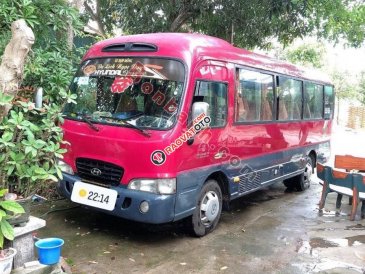 Bán xe Hyundai County sản xuất 2004, màu đỏ giá cạnh tranh