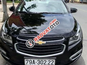 Bán Chevrolet Cruze LTZ 1.8 AT 2016, màu đen