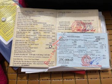 Cần bán lại xe Kia K2700 năm 2006, màu trắng