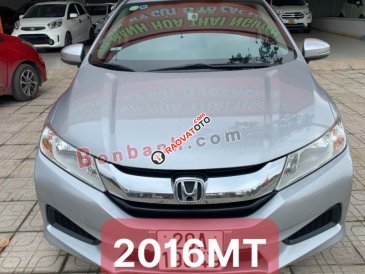Cần bán xe Honda City 1.5 MT sản xuất năm 2016, màu bạc chính chủ