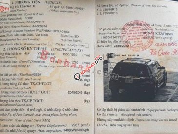 Cần bán Ford Escape 3.0 V6 sản xuất 2003, màu đen