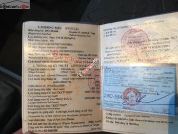 Bán Kia K2700 năm 2009, màu xanh lam