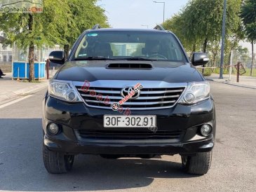 Bán Toyota Fortuner 2.5G sản xuất năm 2013, màu đen, giá 589tr