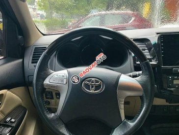 Bán Toyota Fortuner 2.7V 4x2 AT sản xuất 2014, màu đen 