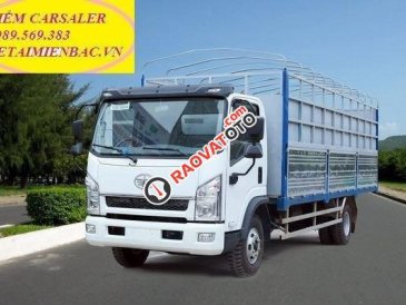 Cần bán xe FAW xe tải thùng đời 2017, màu trắng, 395 triệu