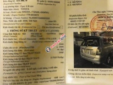 Bán Toyota Innova J sản xuất năm 2008 số sàn, giá chỉ 238 triệu