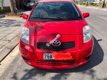 Cần bán gấp Toyota Yaris 1.3 AT sản xuất 2008, màu đỏ, nhập khẩu Nhật Bản