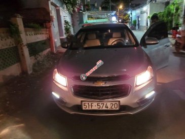 Cần bán xe Chevrolet Cruze LTZ 1.8 AT năm 2016, màu bạc, giá 368tr
