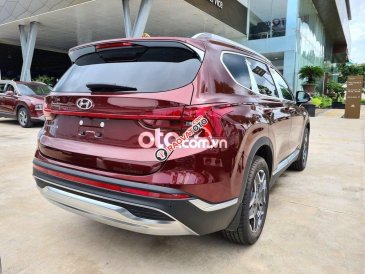 Bán ô tô Hyundai Santa Fe AT năm sản xuất 2021, màu đỏ