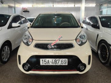 Cần bán Kia Morning Si sản xuất 2016, màu kem (be)