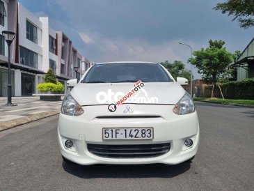 Bán Mitsubishi Mirage 1.2 CVT năm 2015, màu trắng, nhập khẩu