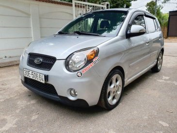 Cần bán Kia Morning SLX 1.0 AT năm 2009, màu bạc, nhập khẩu Hàn Quốc số tự động