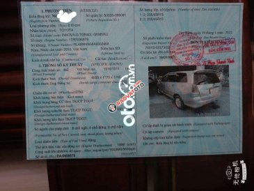 Bán Toyota Innova G sản xuất năm 2010, màu bạc