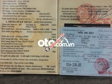 Xe Daewoo Matiz SE năm 2005, màu trắng, giá tốt
