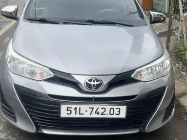 Bán Toyota Vios 1.5E 2018, Màu bạc , 68000km , Giá 295 triệu