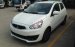 Bán Mitsubishi Mirage đời 2017, màu trắng, 475 tr, giao xe ngay, hỗ trợ vay lên đến 80 %, LH Quang 0905596067