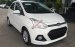 Bán xe Hyundai Grand i10 1.2MT Sedan nhập khẩu sản xuất 2017 màu trắng, giá tốt nhất thị trường - LH: 090.467.5566