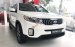 Cần bán Kia Sorento DATH đời 2017, màu trắng, giá tốt