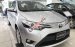 Bán xe Toyota Vios 1.5E đời 2017, màu bạc 