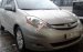 Cần bán xe Toyota Sienna XLE năm 2009, màu bạc, nhập khẩu chính hãng