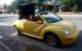 Xe Volkswagen New Beetle mui trần, đăng ký lần đầu 2003, màu vàng xe nhập