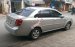 Cần bán Chevrolet Lacetti EX 2009, màu bạc, xe gia đình, giá 215tr