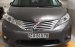 Bán Toyota Sienna Limited AWD 2013, màu xám, nhập khẩu, xe gia đình