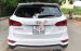 Cần bán gấp Hyundai Santa Fe 2.2AT đời 2017, màu trắng