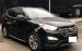 Bán Hyundai Santa Fe 2.4AT, 4WD Full xăng, màu đen, đời 2015, biển SG