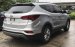 Bán Hyundai Santa Fe 2.2AT đời 2016, màu bạc, giá 915tr